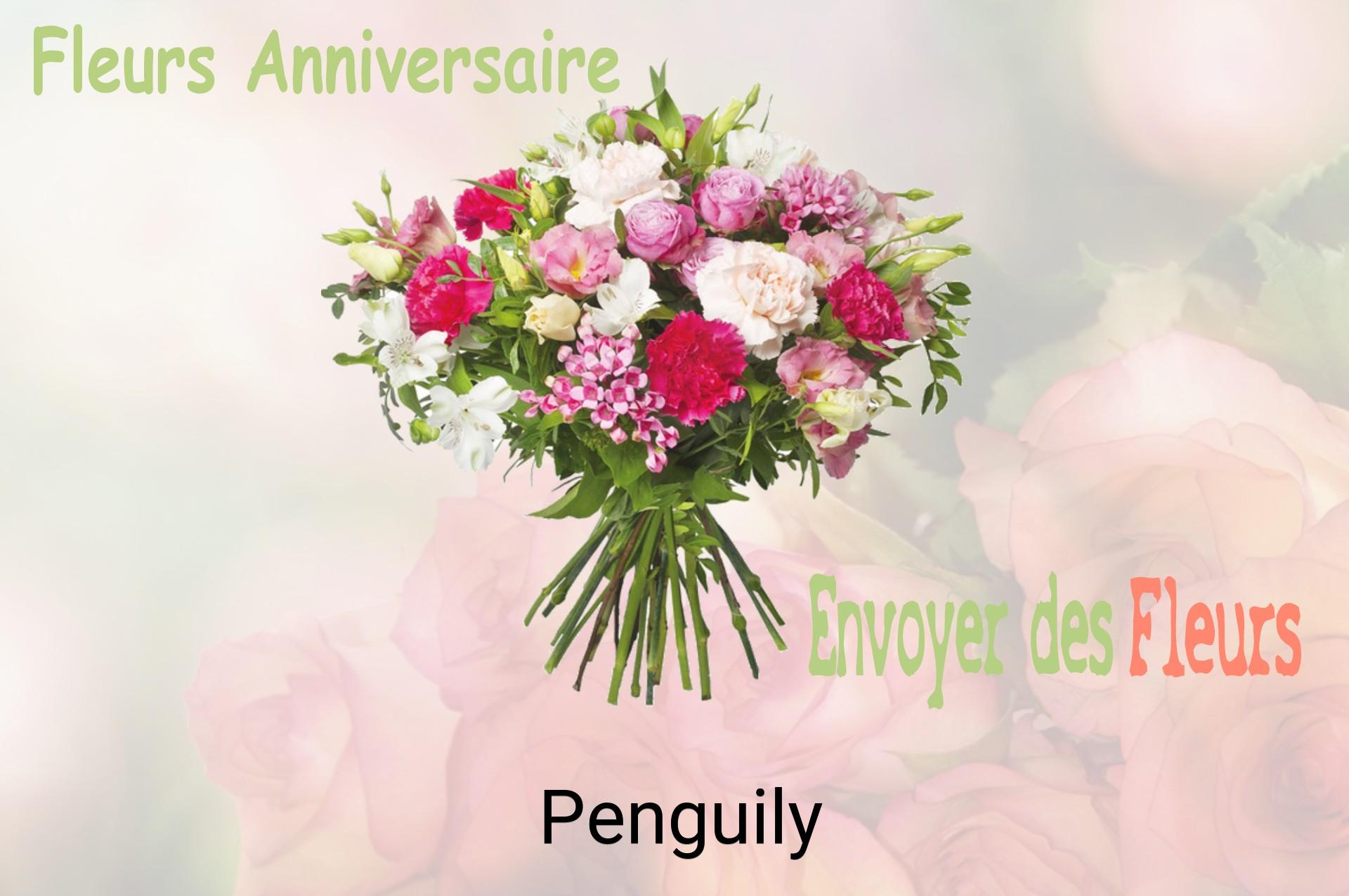 Bouquet de fleurs d’anniversaire livré à Penguily