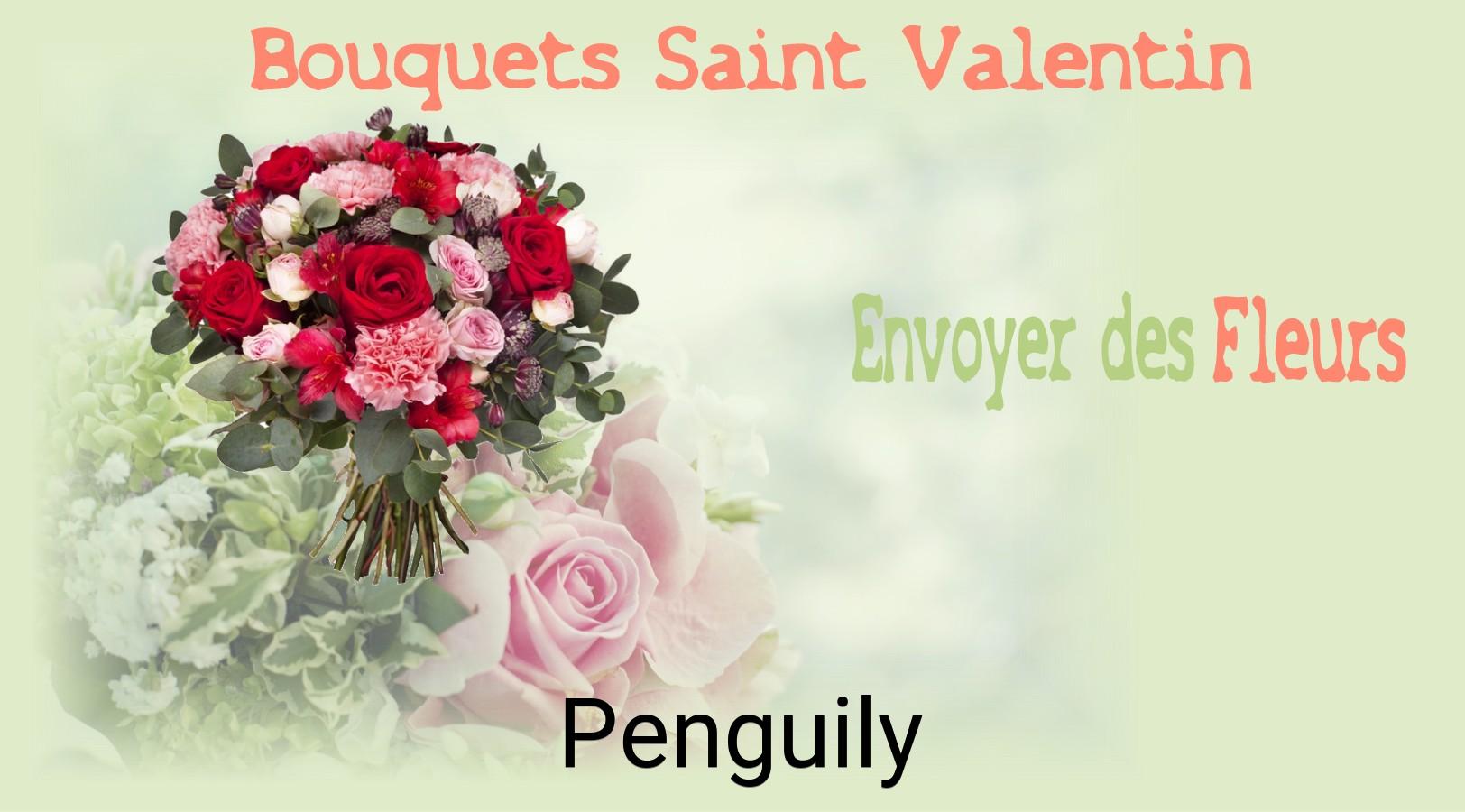 Roses de Saint-Valentin livrées à Penguily
